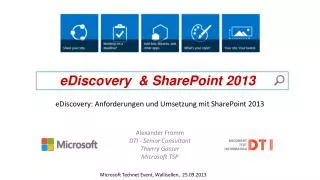 ediscovery sharepoint 2013