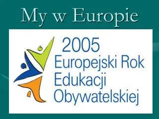my w europie