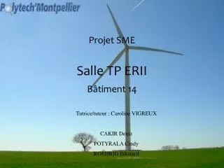 projet sme salle tp erii b timent 14