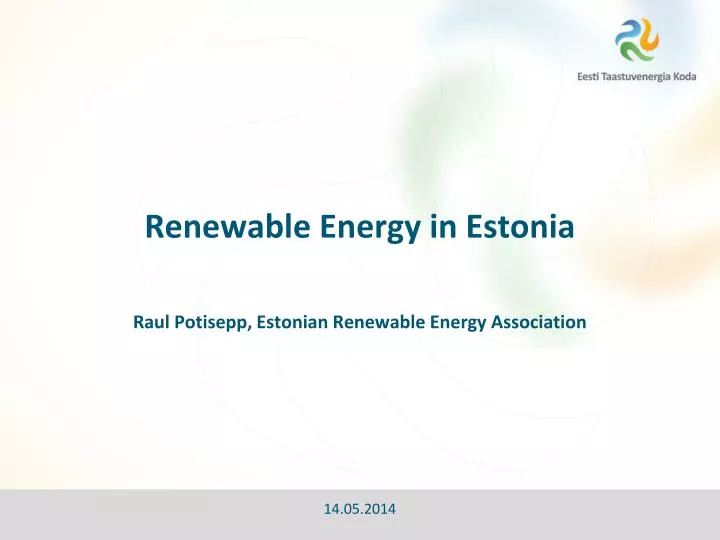 renewable energy in estonia