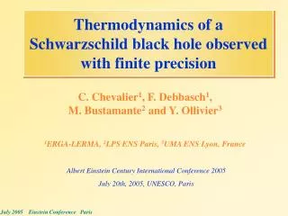 Thermodynamics of a Schwarzschild black hole observed with finite precision