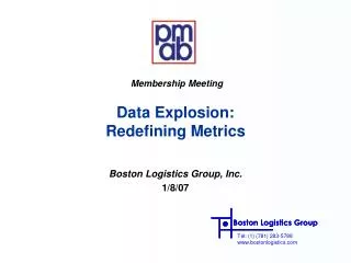 Data Explosion: Redefining Metrics