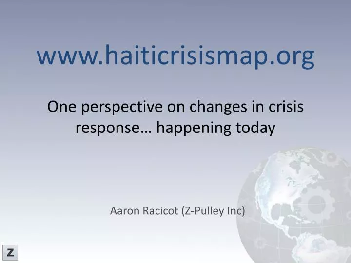 www haiticrisismap org