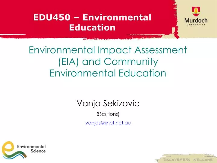 edu450 environmental education