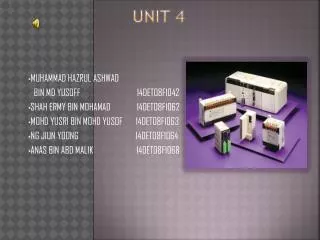 unit 4