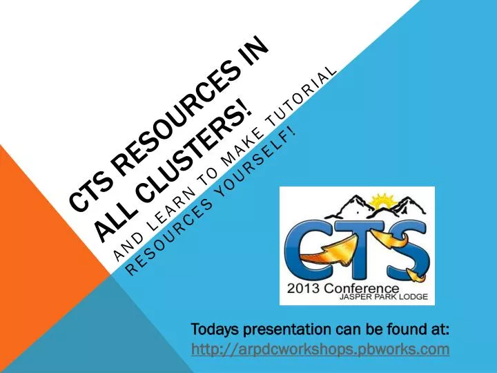 cts resources in all clusters