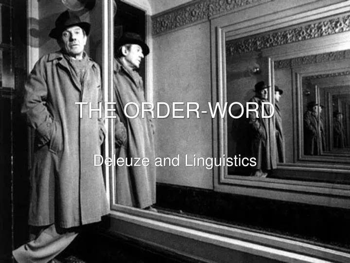 the order word