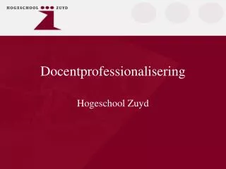 docentprofessionalisering