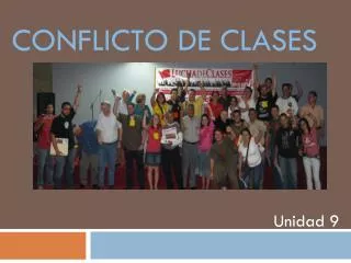 conflicto de clases