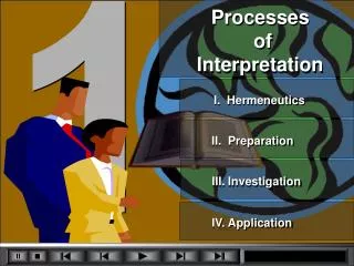 Processes of Interpretation