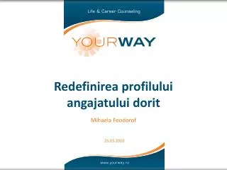 redefinirea profilului angajatului dorit