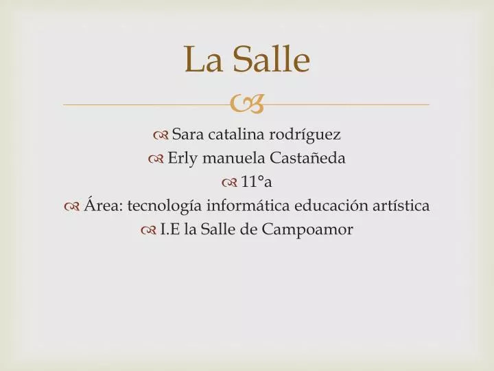 la salle