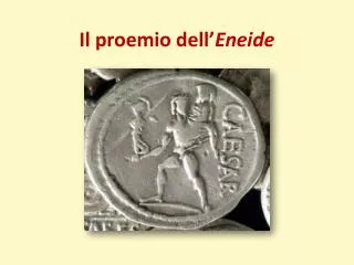 il proemio dell eneide