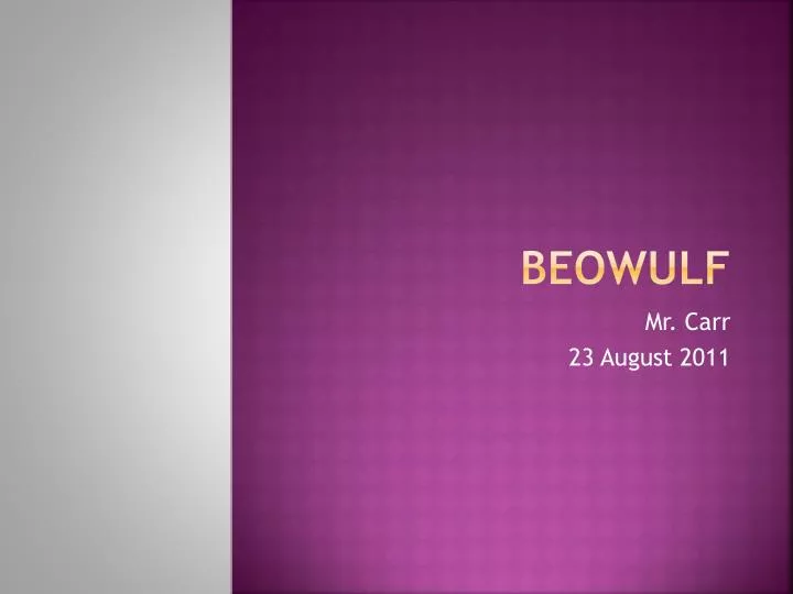 beowulf