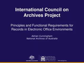 International Council on Archives Project