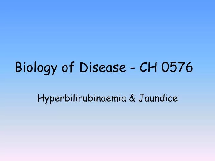 biology of disease ch 0576