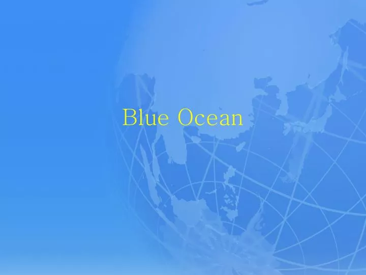 blue ocean