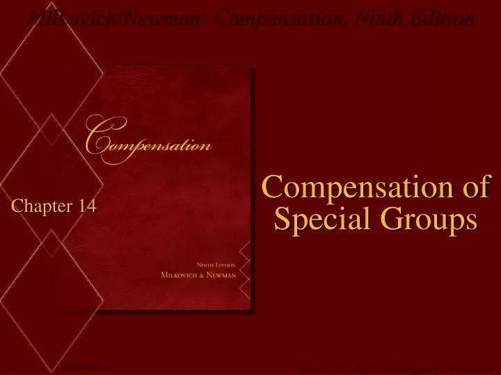 compensation of special groups