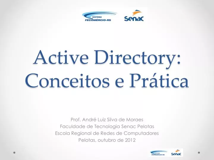 active directory conceitos e pr tica