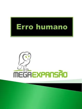 erro humano