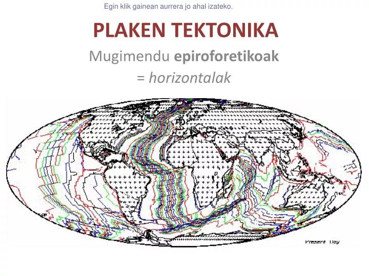 plaken tektonika