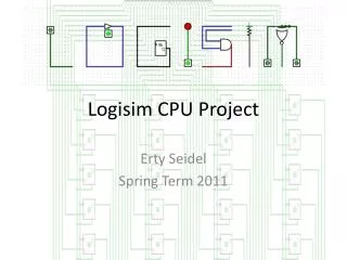 Logisim CPU Project