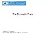 The Romantic Poets - slide 1