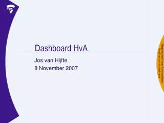 dashboard hva
