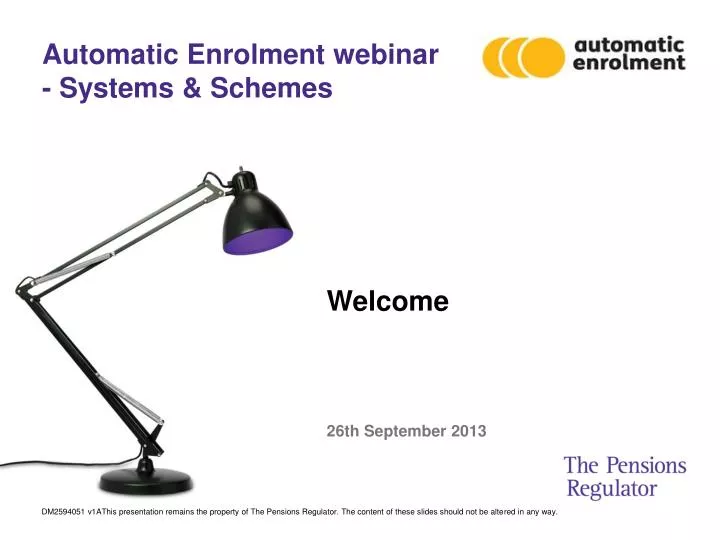automatic enrolment webinar systems schemes