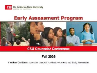 Early Assessment Program