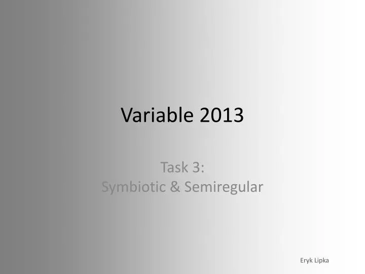variable 2013