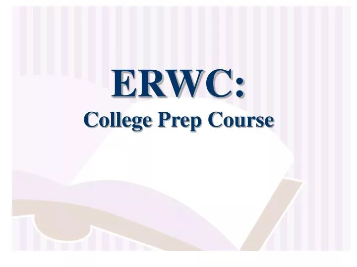 erwc college prep course