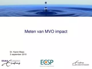 Meten van MVO impact