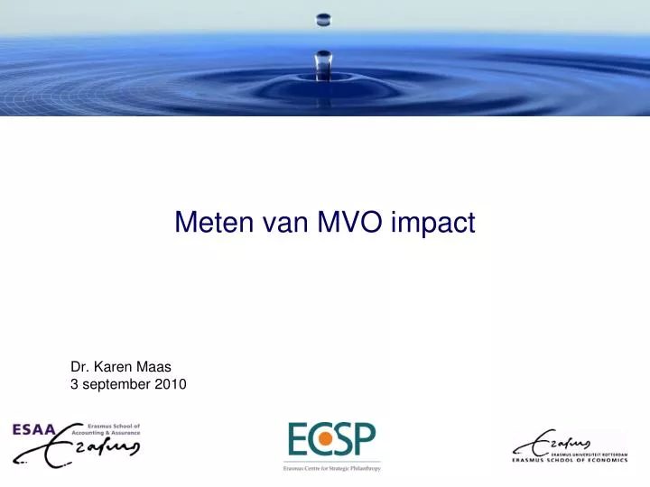 meten van mvo impact