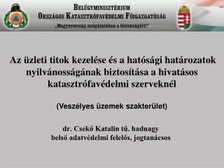 dr csek katalin t hadnagy bels adatv delmi felel s jogtan csos