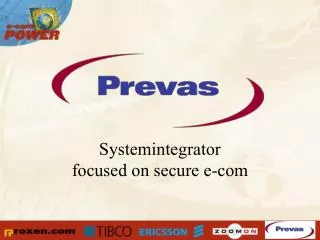 Systemintegrator focused on secure e-com