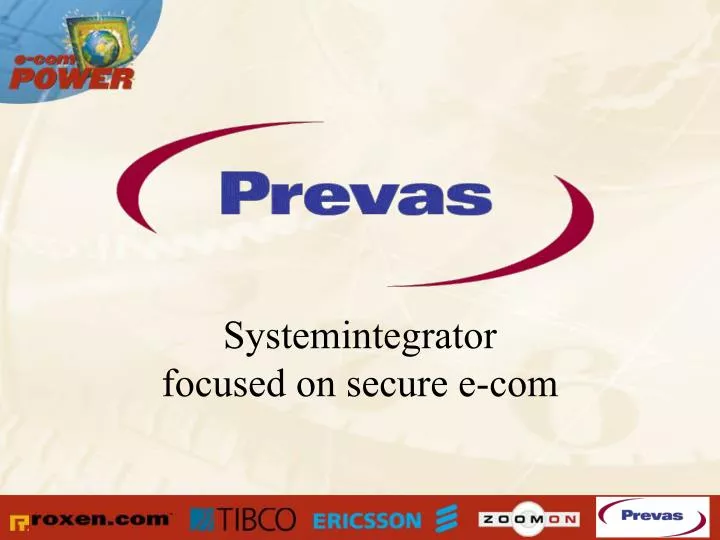systemintegrator focused on secure e com