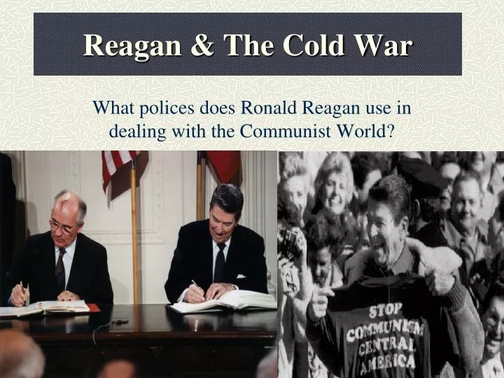 reagan the cold war
