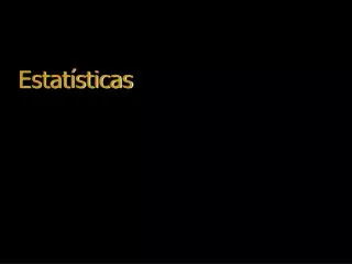 estat sticas