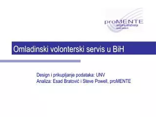 omladinski volonterski servis u bih