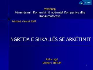 workshop p rmir simi i komunikimit nd rmjet kompanive dhe konsumator ve