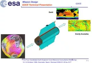 GOCE Technical Presentation