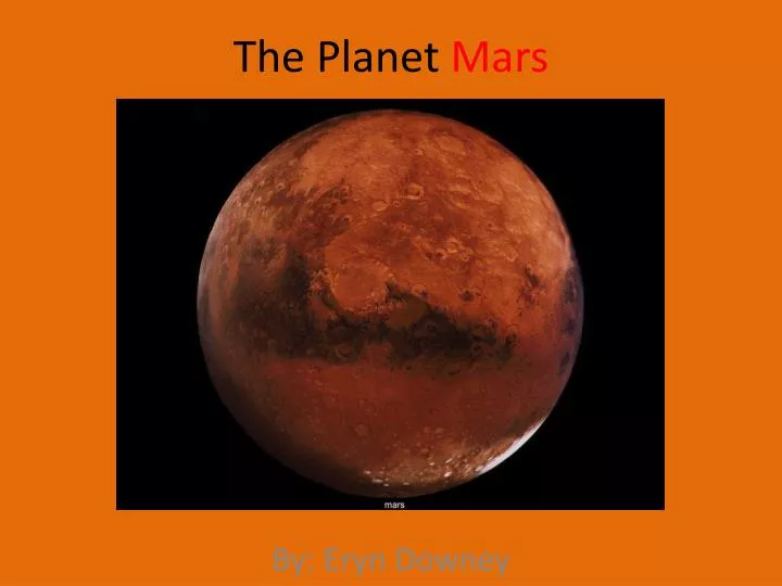 the planet mars