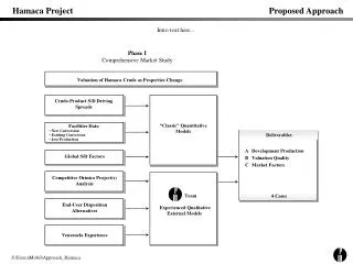 Hamaca Project	Proposed Approach