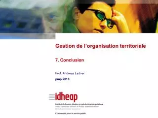 prof andreas ladner pmp 2010