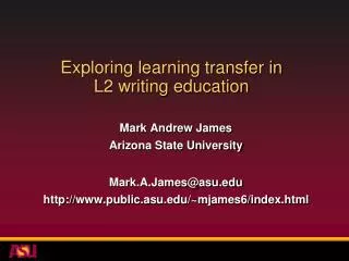 Exploring learning transfer in L2 writing education