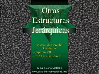 otras estructuras jer rquicas