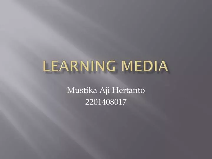 learning media