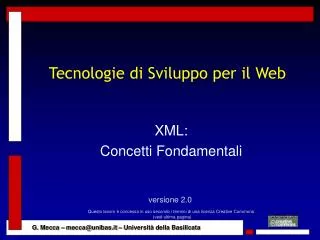 tecnologie di sviluppo per il web