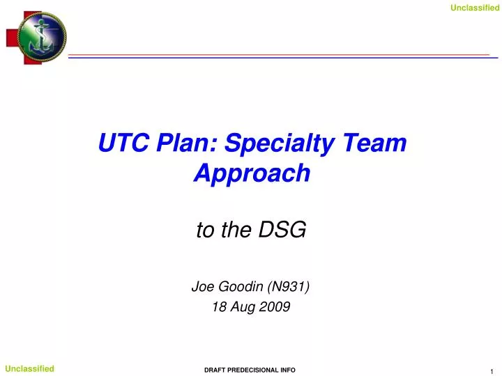 utc plan specialty team approach